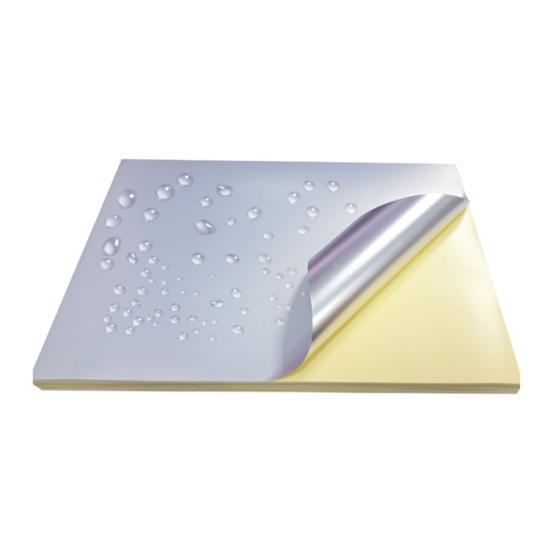 Sarı Silikon Astarlı 50um Mat Gümüş Pet Film