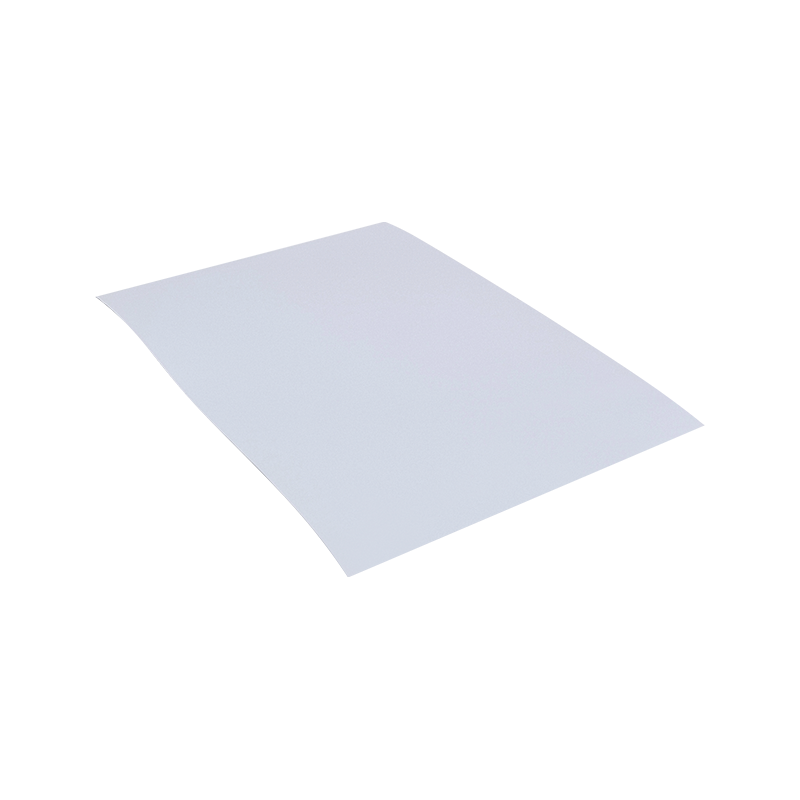 25um Parlak Beyaz Alüminize PET Film Lastik Yapışkanlı Kağıt Etiket 