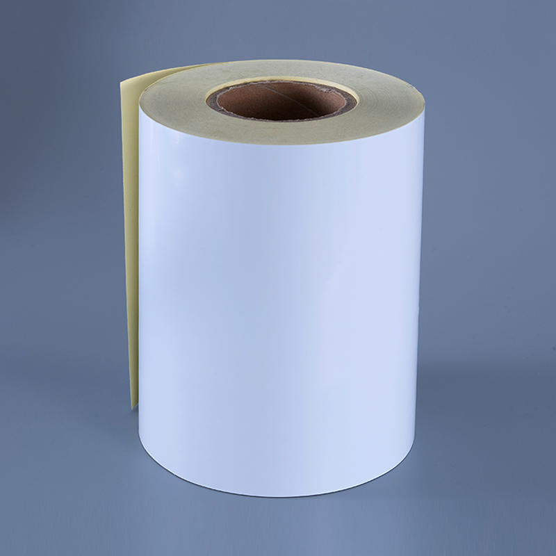 Çıkarılabilir Yapışkanlı 50mic Parlak Beyaz Polyester Film Kendinden Yapışkanlı Etiket Alkole Dayanıklı ve Yüksek Sıcaklığa Dayanıklı