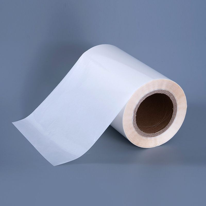 50mic Şeffaf Kendinden Yapışkanlı Polyester Film Vinil Etiket Baskı Etiket Jumbo Rulo