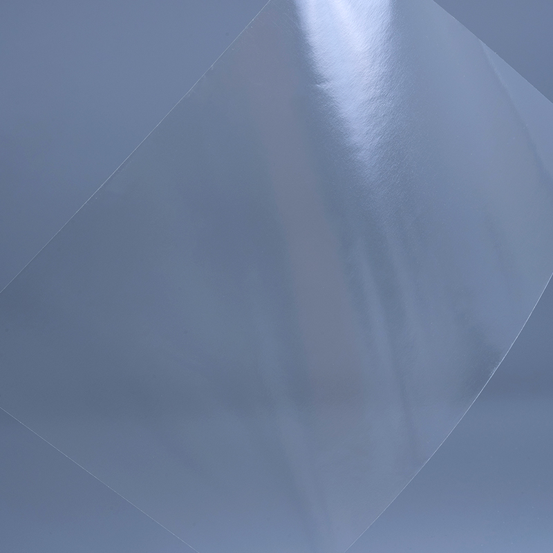 50mic Şeffaf Kendinden Yapışkanlı Polyester Film Vinil Etiket Baskı Etiket Jumbo Rulo