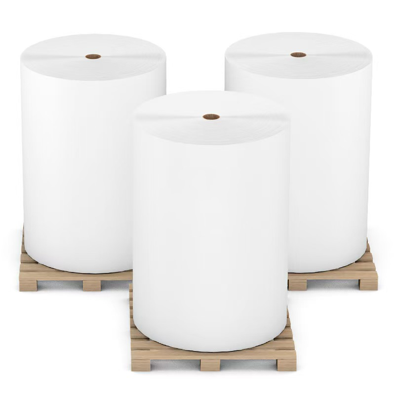 Akrilik Tutkallı 70gsm Kendinden Yapışkanlı Woodfree Flekso Etiket Kağıdı Flekso Etiket