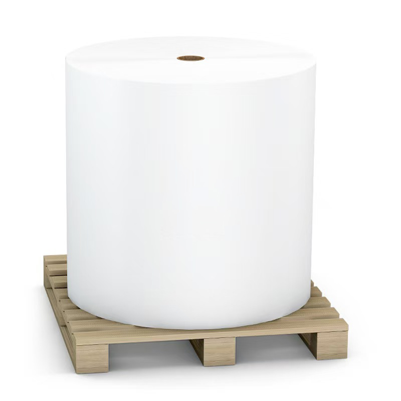 Akrilik Tutkallı 70gsm Kendinden Yapışkanlı Woodfree Flekso Etiket Kağıdı Flekso Etiket