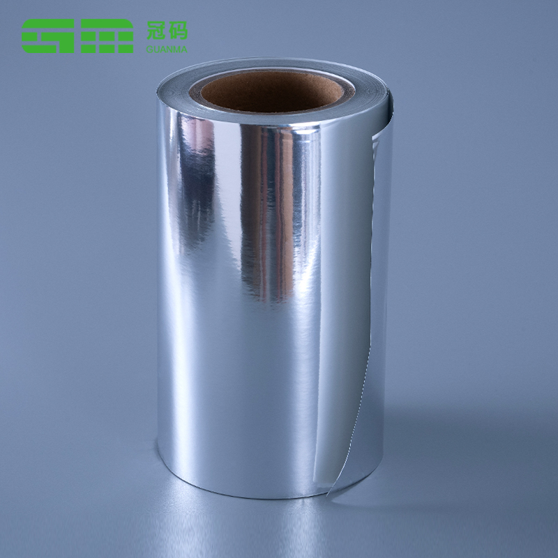 Lastik Tutkallı 50mic Parlak Gümüş PP Kendinden Yapışkanlı Kağıt Jumbo Rulo