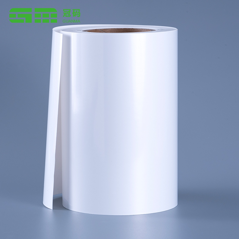 60mic Parlak Beyaz PP Kendinden Yapışkanlı Etiketler Çıkarılabilir Yapışkanlı Kağıt Jumbo Rulo