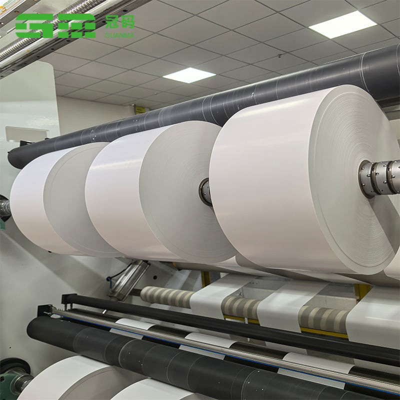 Mat Beyaz Sentetik Pp Kağıt Dondurulmuş Yapışkanlı Gıda Ambalaj Etiketi